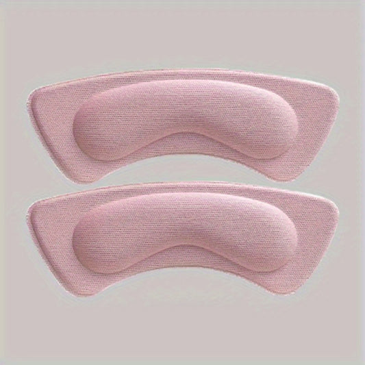 2pcs 4D Rear Heel Sticker Soft Comfort Anti-slip for High Heels
