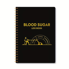 TREES Blood Sugar Log Book Weekly Blood Sugar Diary Daily Diabetic Glucose Track