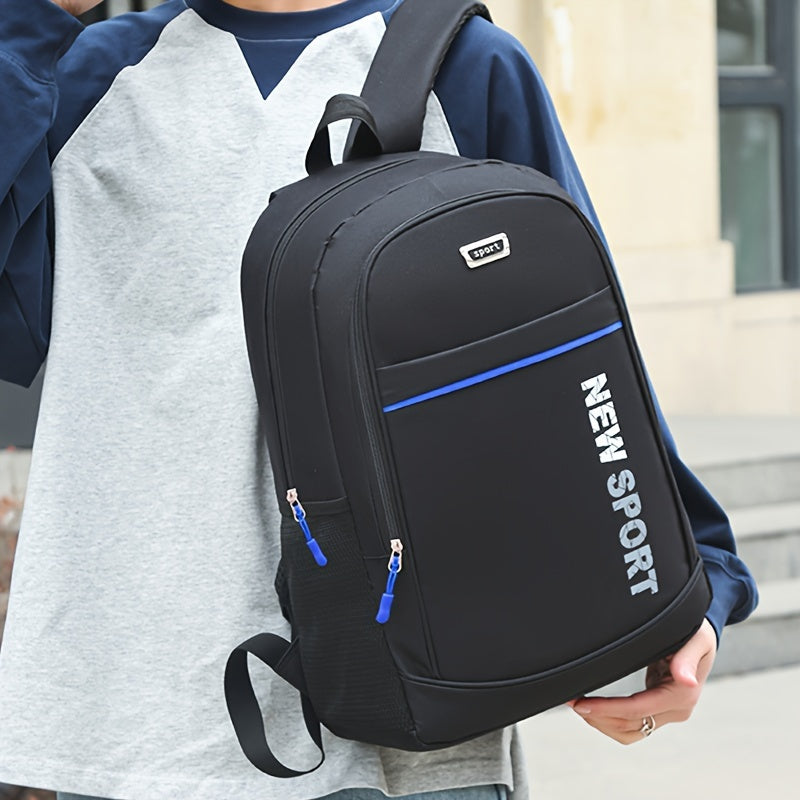 Men's Casual Travel Backpack Large Capacity Students School Bag