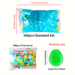 500pcs Glow in the Dark Pebbles for Magical Garden Landscaping