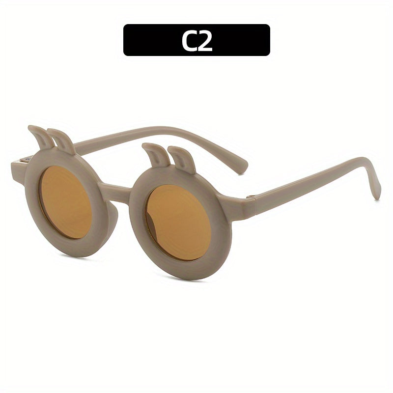 Girls Rabbit Frame Sunglasses Summer Sunshade Children's Cartoon Sunglasses