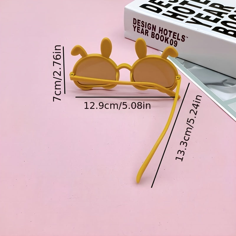 Cartoon Rabbit Sunglasses UV Protection for Holiday Party Girls and Boys