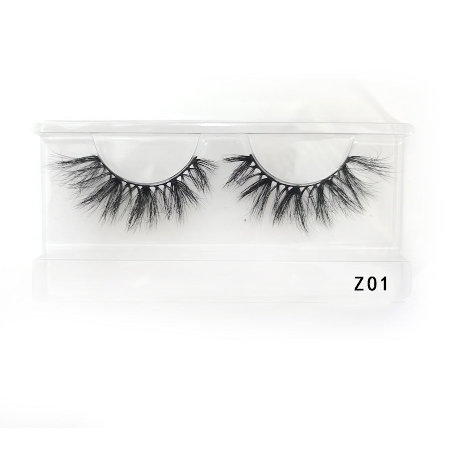 Fluffy 20mm Messy False Eyelashes for Natural Look