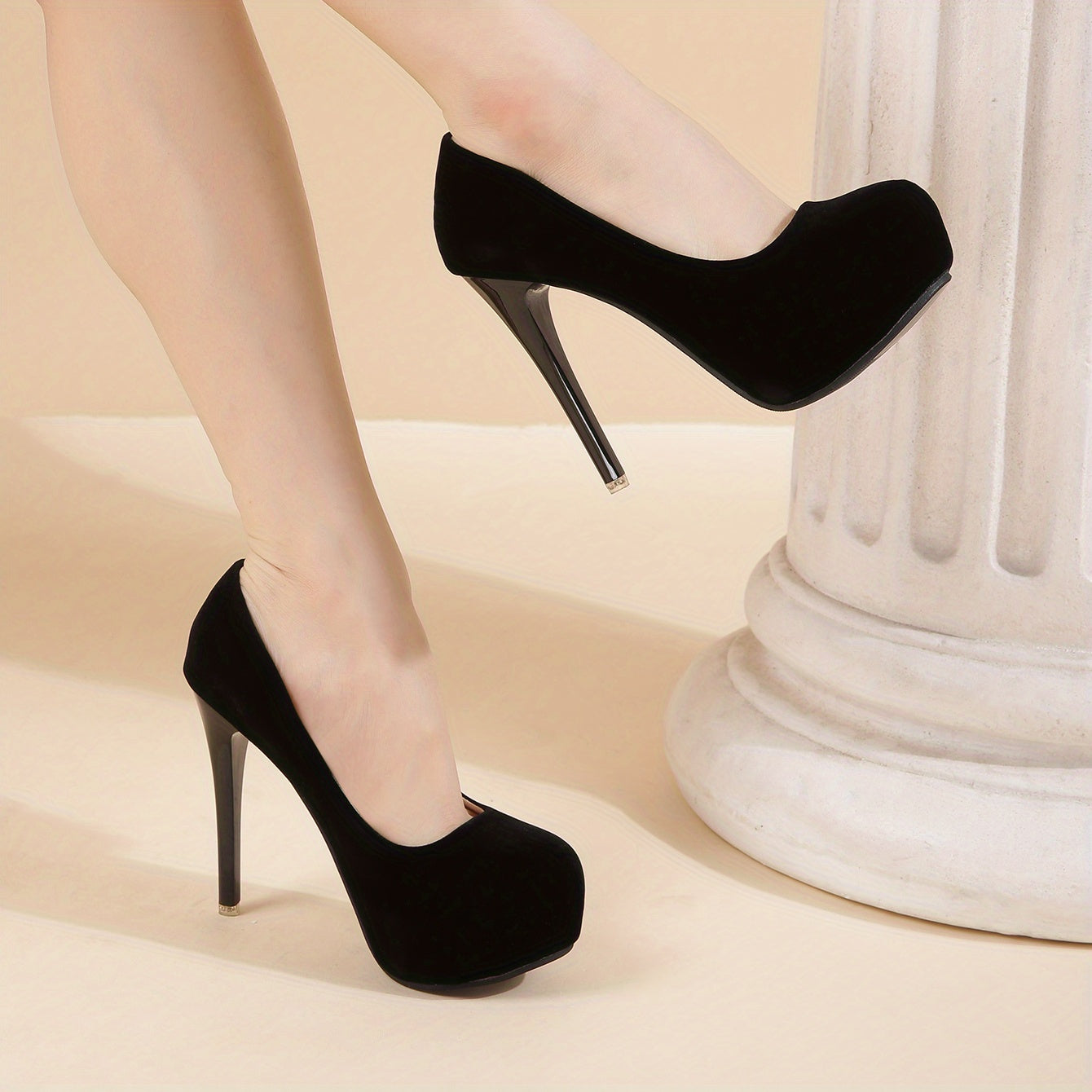 Women's Platform Stiletto Pumps High Heels