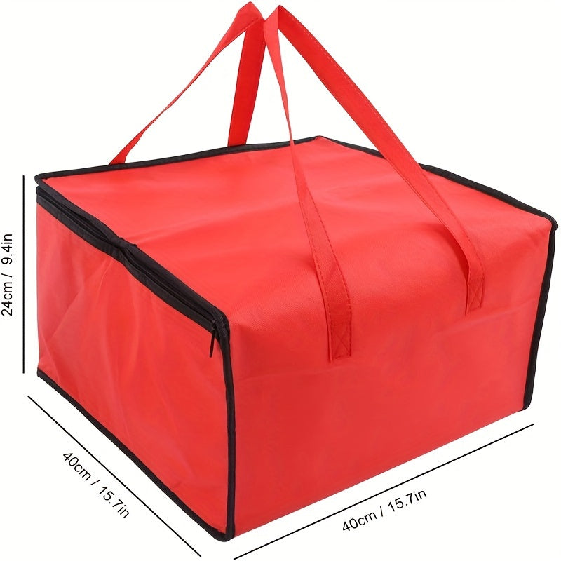 Large Insulated Food Bag with Aluminum Foil Lining