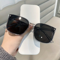 Girl's Oversized Sunglasses Plus Size Square UV Protection