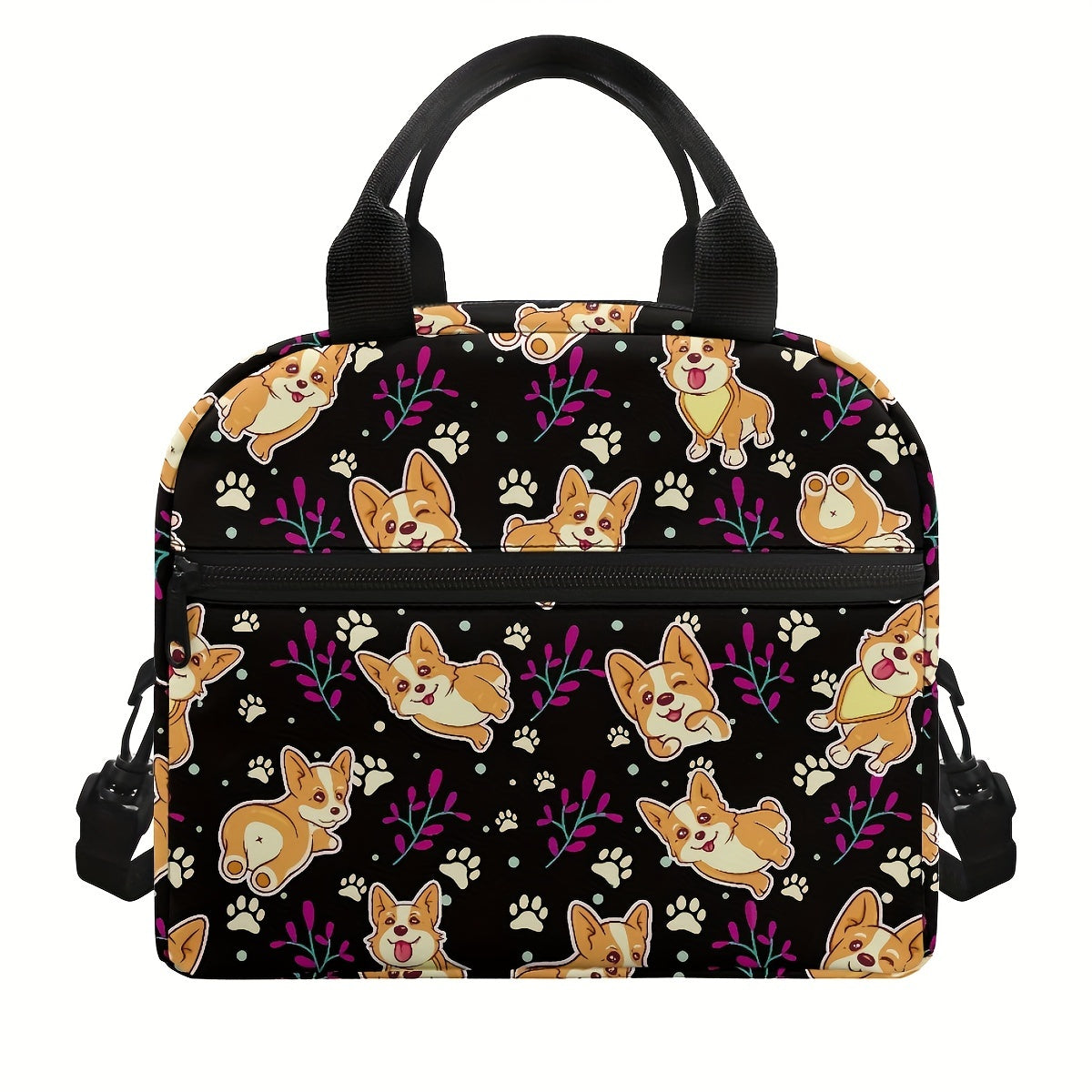 Tie Dye Splash Ink Insulated Lunch Bag Portable Thermal Cooler Tote Work Travel