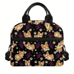 Tie Dye Splash Ink Insulated Lunch Bag Portable Thermal Cooler Tote Work Travel