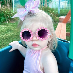 Daisy Frame Sunglasses for Sun Protection