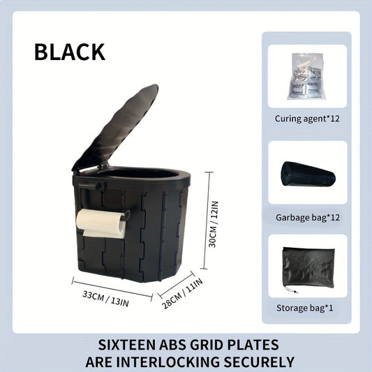 Portable Folding Mini Toilet for Outdoor Camping