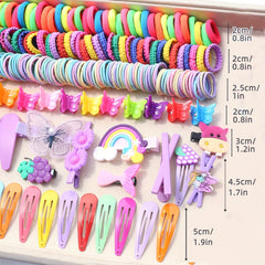 Princess Hair Accessories Set for Baby Girls