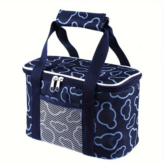 Portable Beverage Insulation Bag Waterproof Cooler Bento Bag