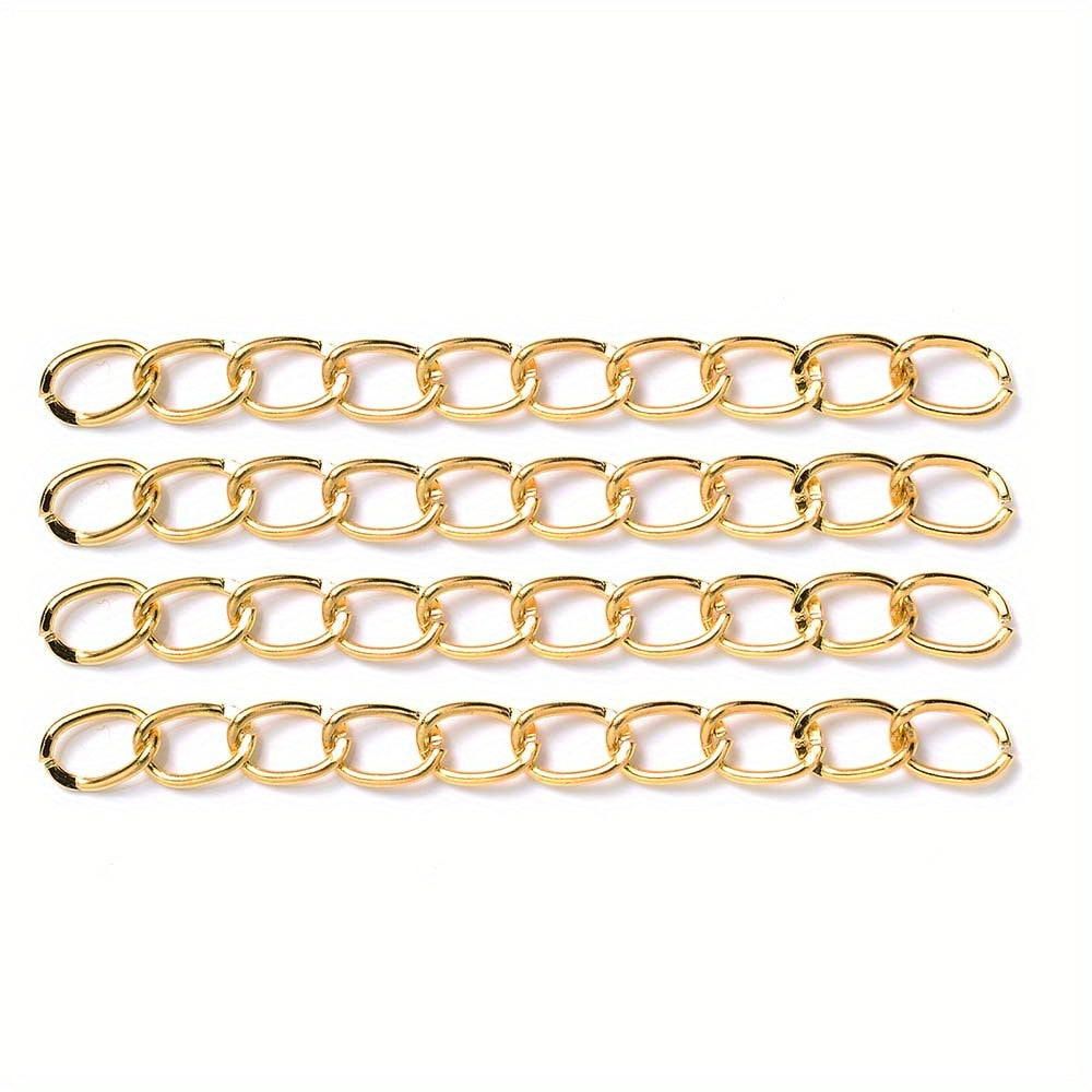 30pcs Bulk Bracelet Necklace Extension Chains 1.969in for DIY Jewelry Making
