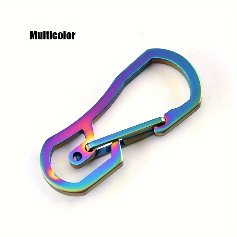 Titanium Carabiner Keychain for Camping & Hiking