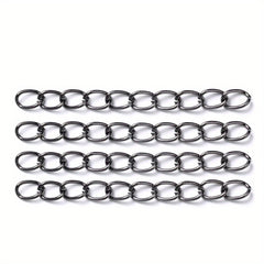 30pcs Bulk Bracelet Necklace Extension Chains 1.969in for DIY Jewelry Making