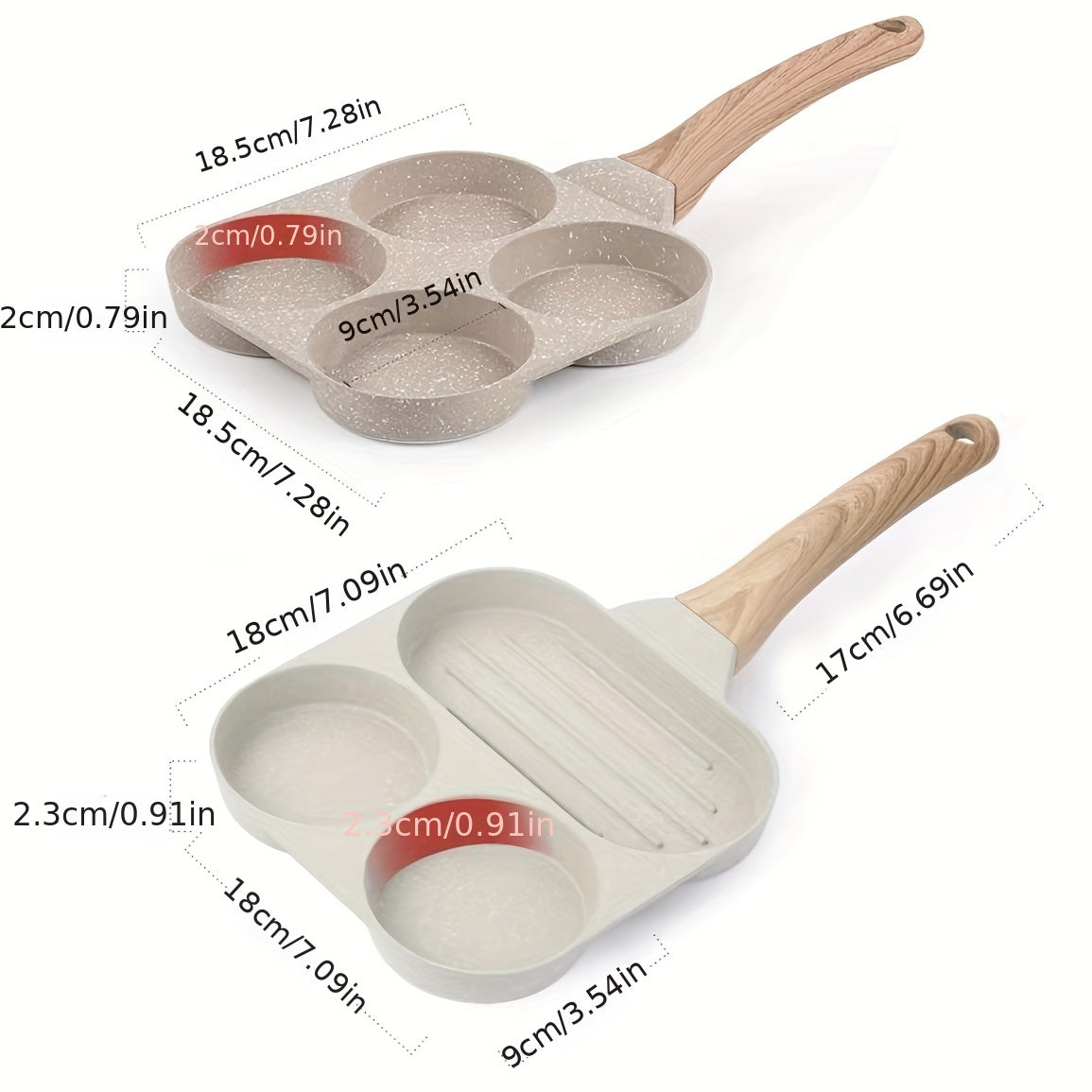 Omelet Pan Egg Cooker Frying Pan Breakfast Maker