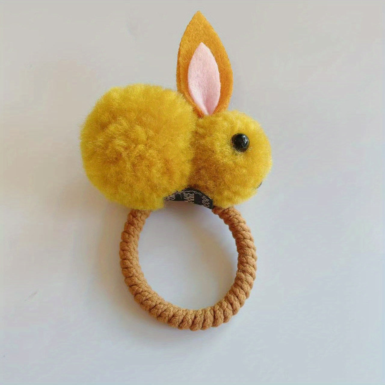 Kids Girls Hair Tie Plush Rabbit Rubber Bands Hair Rope Hair Bands Hair Accessor