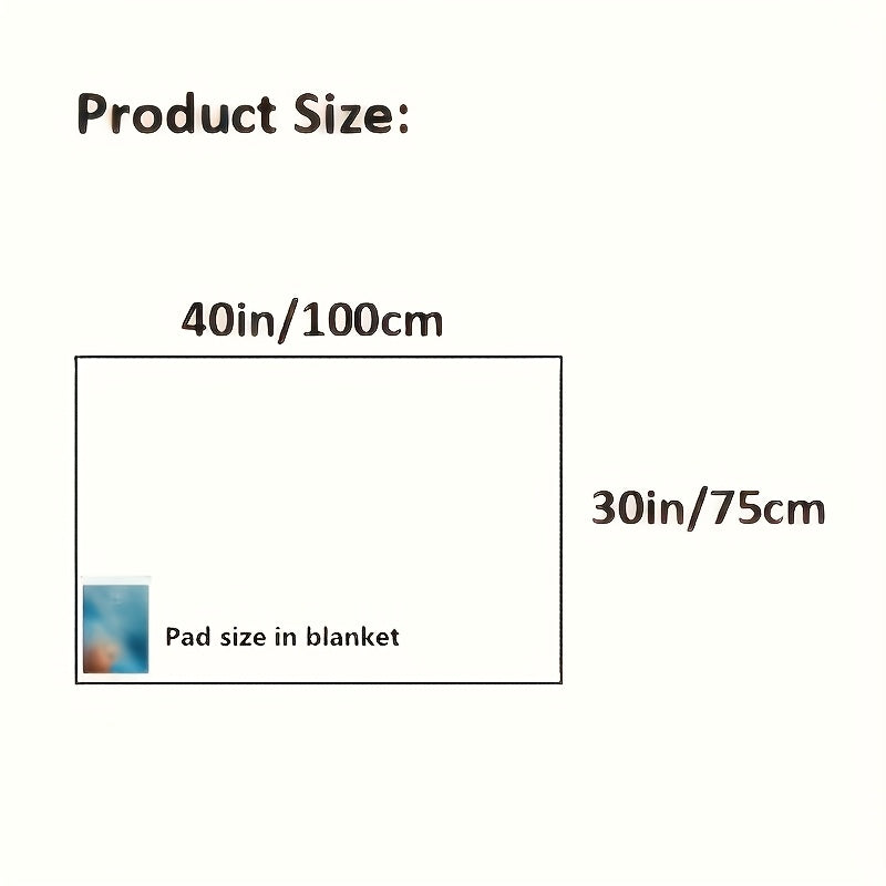 Navy Sherpa Fleece Baby Blanket Reversible Warmth for Kids & Toddlers