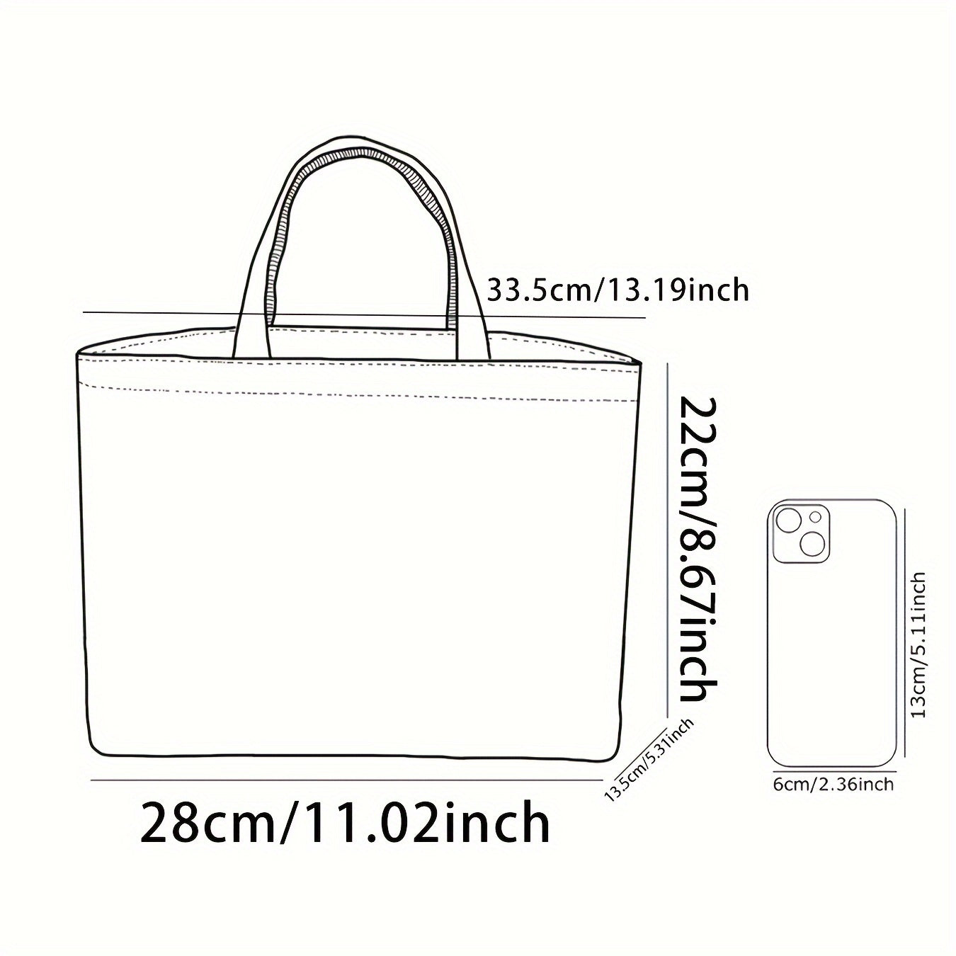 Pink Bow Print Lunch Bag Insulated Reusable Leak Proof Thermal Tote