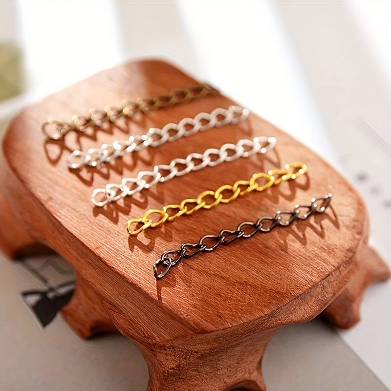 30pcs Bulk Bracelet Necklace Extension Chains 1.969in for DIY Jewelry Making