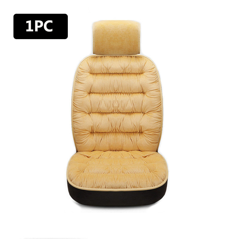 Soft Plush Car Seat Cover Cushion Pad Winter Auto Interior Accessories