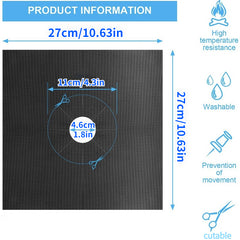 4pcs Stove Surface Protection Pad Stovetop Burner Cover