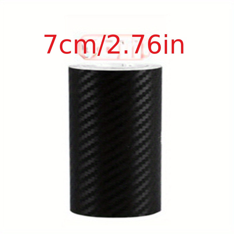 3D Carbon Fiber Car Stickers Scratch-Blocking Waterproof Decals