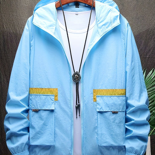 Men's Lightweight Windbreaker Sun Jacket