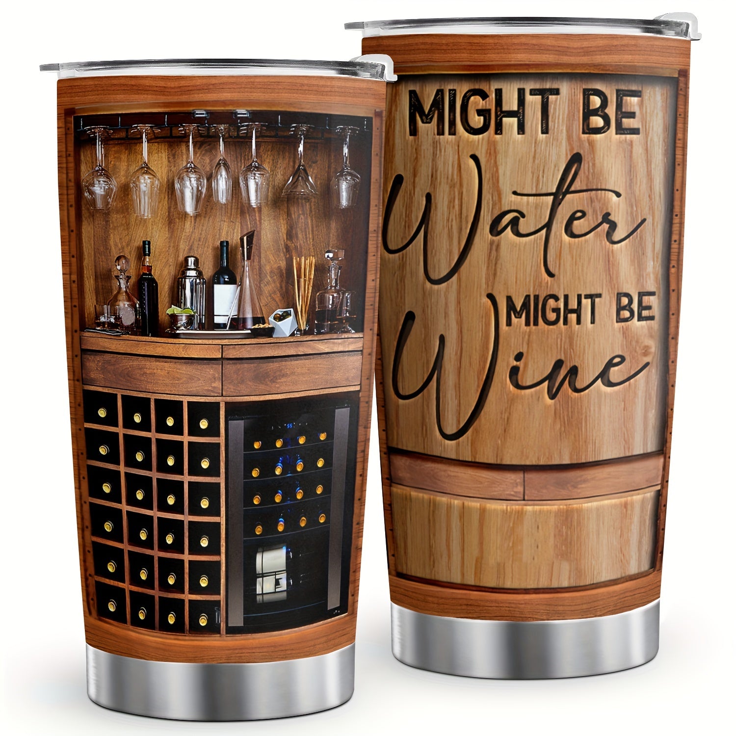 20oz Might Be Water Might Be Wine Tumbler