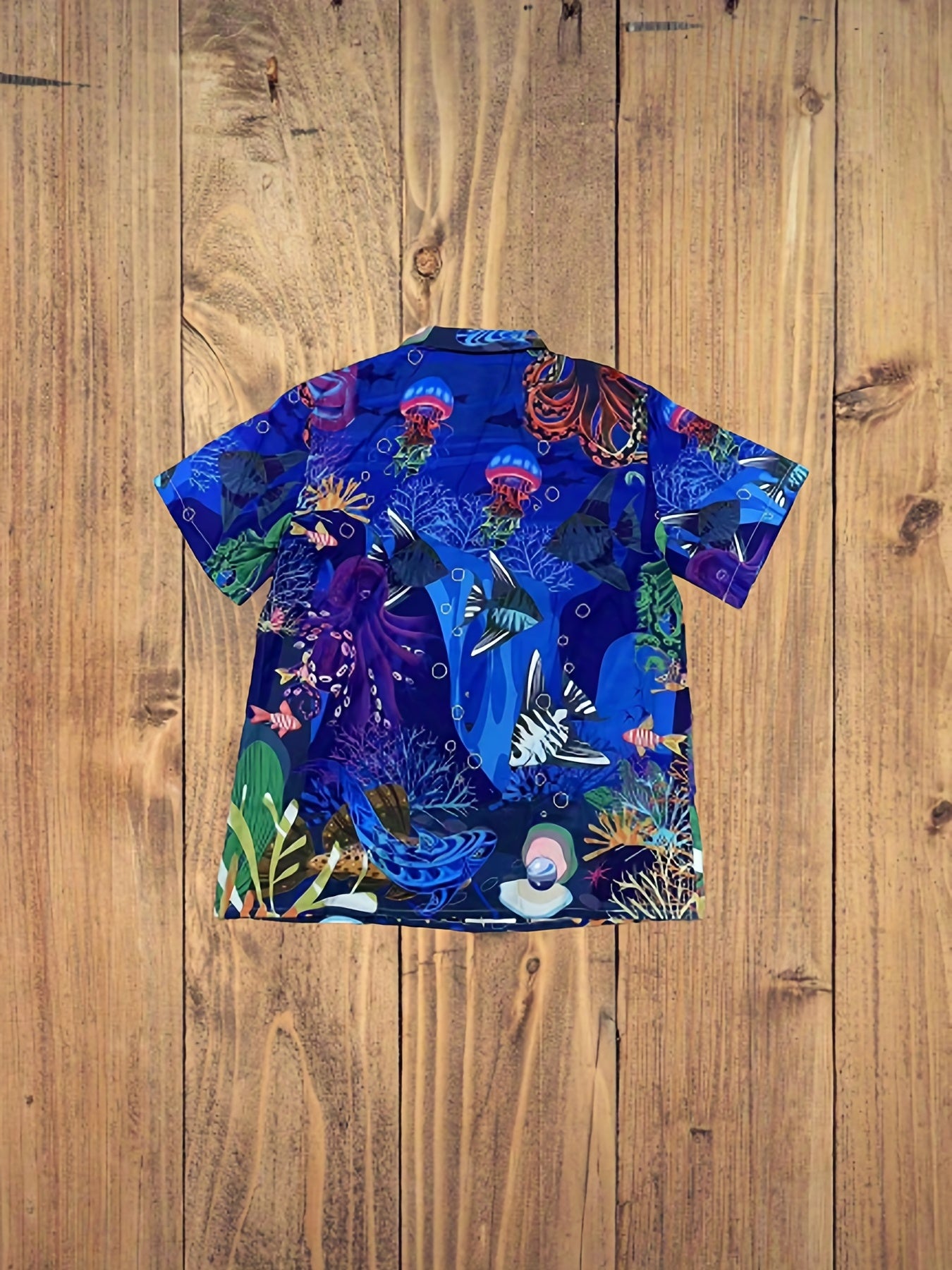 3D Print Men's Revere Collar Shirt