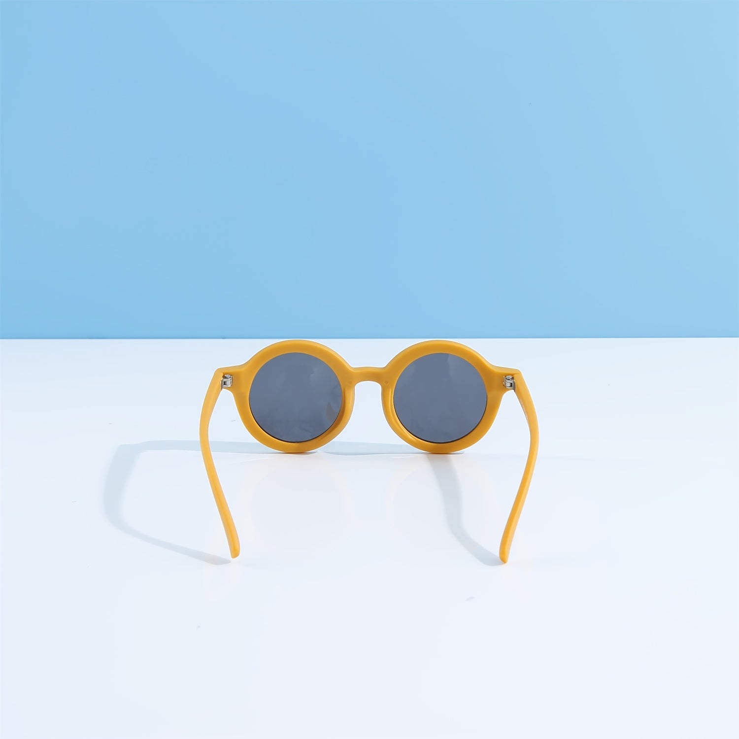 Girls Casual Polarized Sunglasses Vintage Round Frame UV Protection