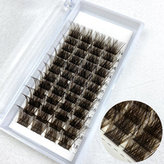 Brown 14 16 18 Lash Clusters DIY Eyelash Extensions D Curl