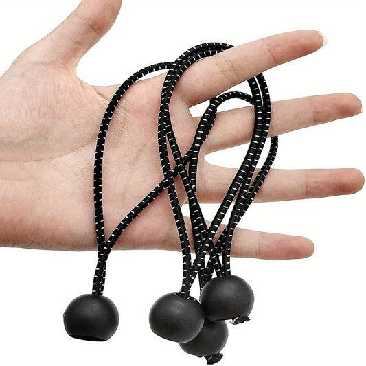 20pcs 15-24cm Bungee Cords with Balls for Camping Tents Tarp Canopy