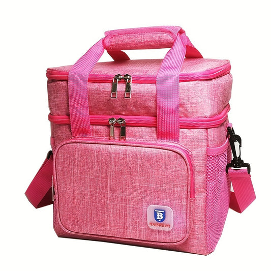 BAGNEER Insulated Lunch Bag Waterproof Cooler Green