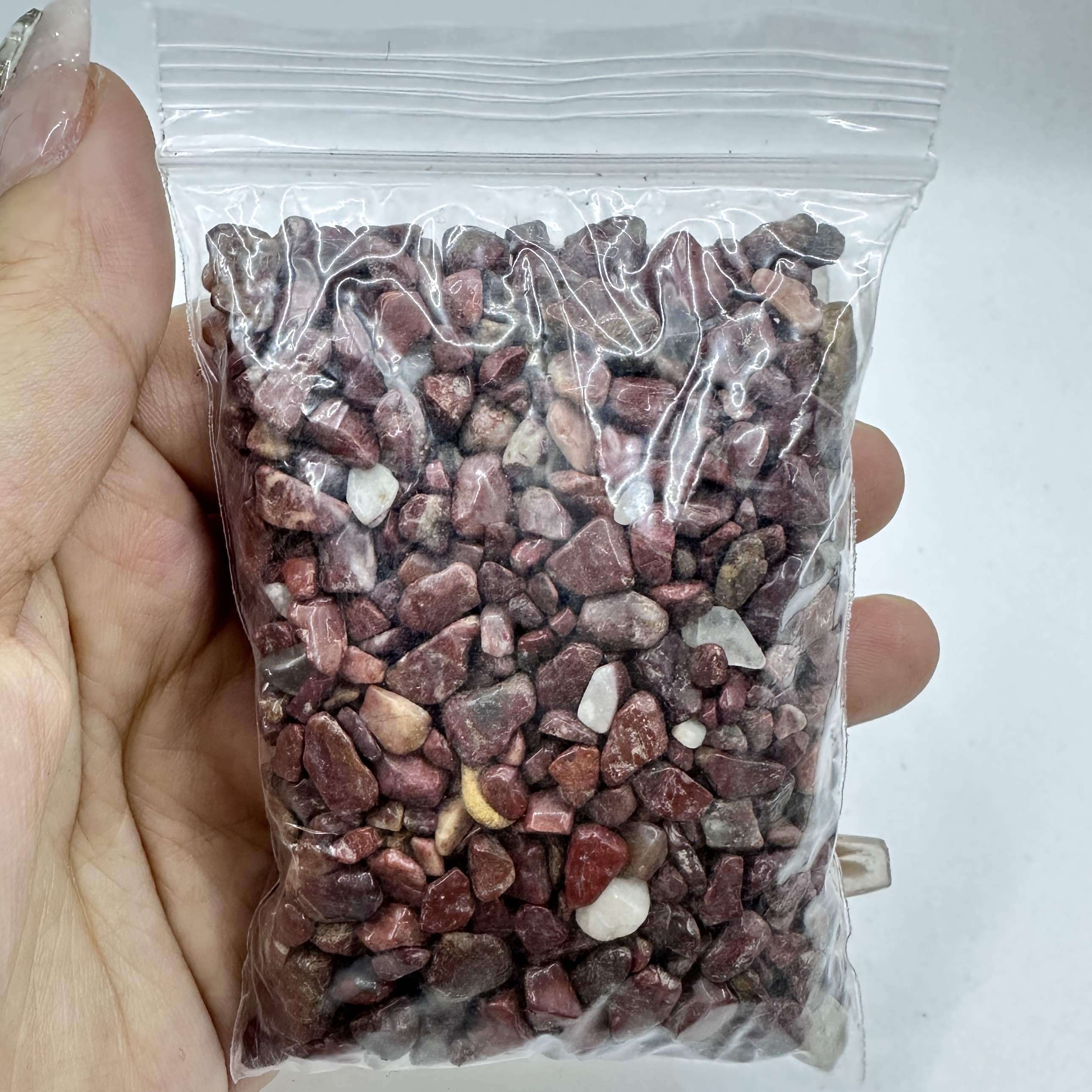 Natural Crystal Chips 50g 100g Green Aventurine Red Jasper Sodalite