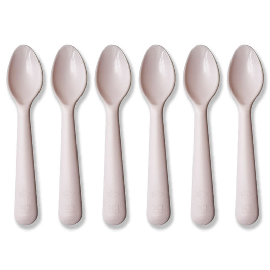 6pcs Kids BPA-Free Plastic Spoons for Baby and Children