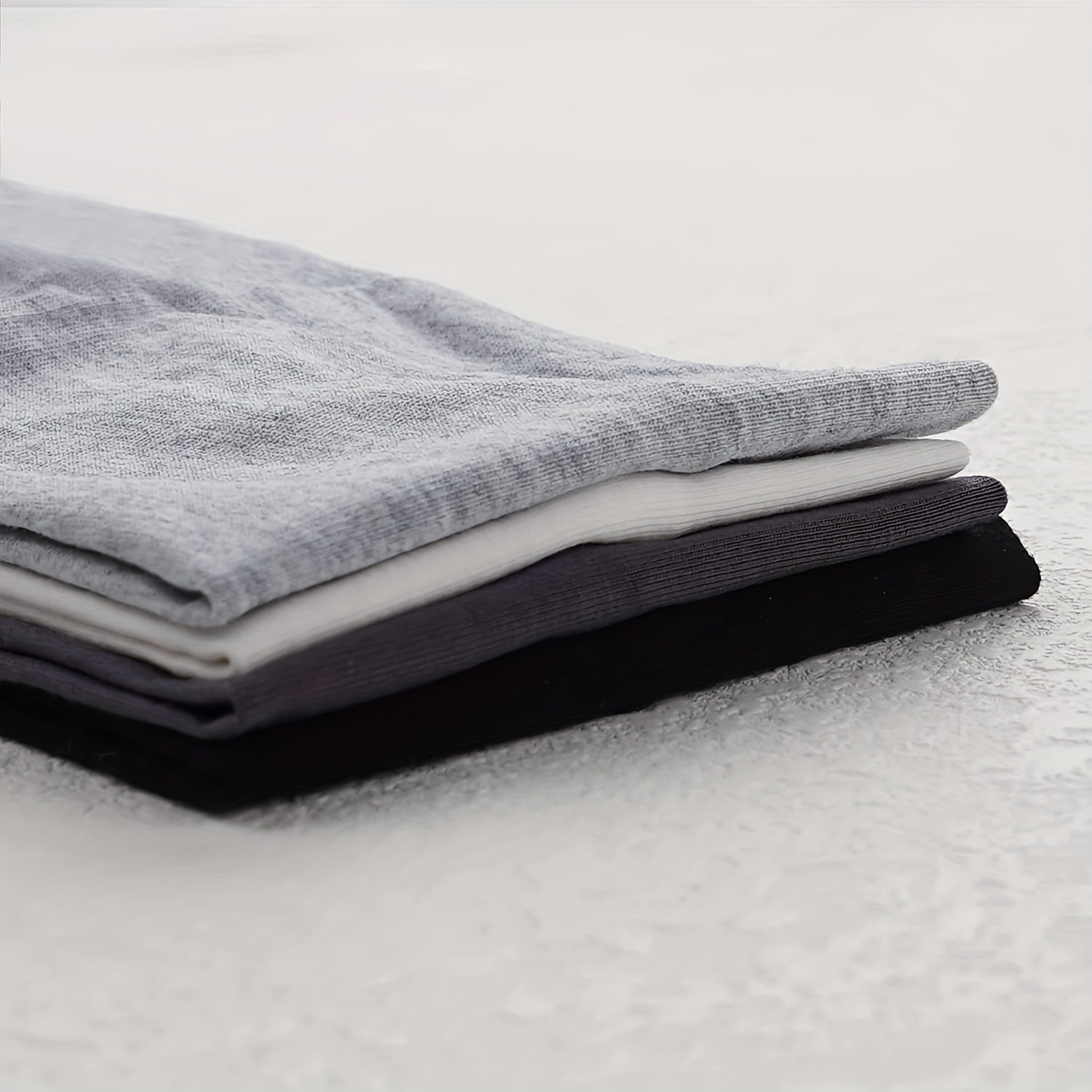 4pcs Solid Elastic Headbands Soft Sweat Absorbing Hair Accessories for Sports