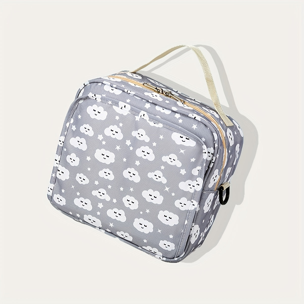 Cloud Print Diaper Storage Bag Mommy Shoulder Organizer