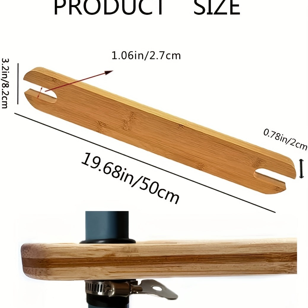 Adjustable Bamboo Baby High Chair Footrest