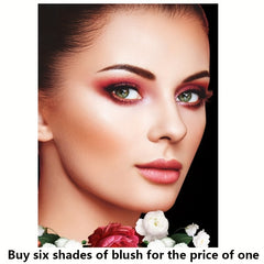 6 Shade Natural Toning Eyeshadow Palette