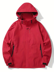 Men's Lightweight Waterproof Windbreaker Jacket for Outdoors Hiking