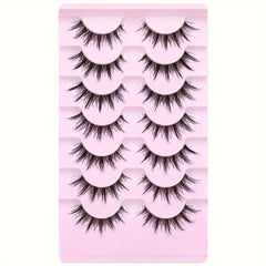 Natural Look Anime Lashes Cosplay False Eyelashes 3D Wispy Eyelashes