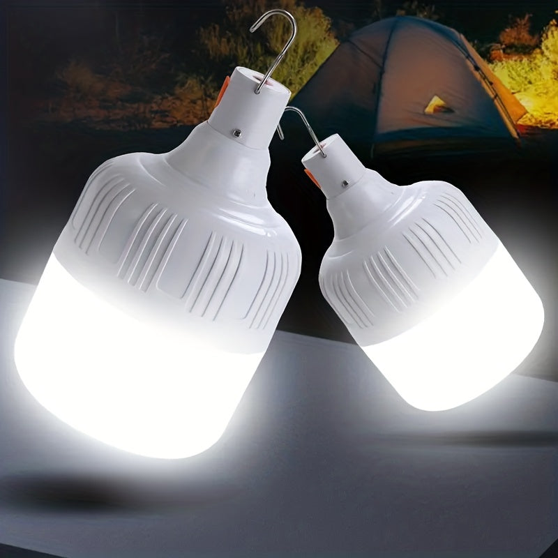 80W LED Outdoor USB Rechargeable Camping Bulb