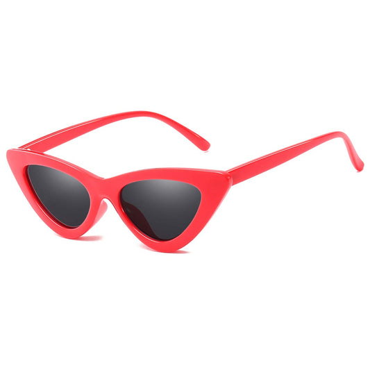 Vintage Cat Eye Sunglasses for Women Clout Goggles Plastic Frame Glasses
