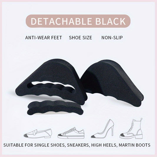 Women's High Heels Toe Plug Half Sponge Cushion Feet Filler Insoles