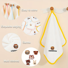 3 Pc Cartoon Kids Face Towel 5 Pc Set