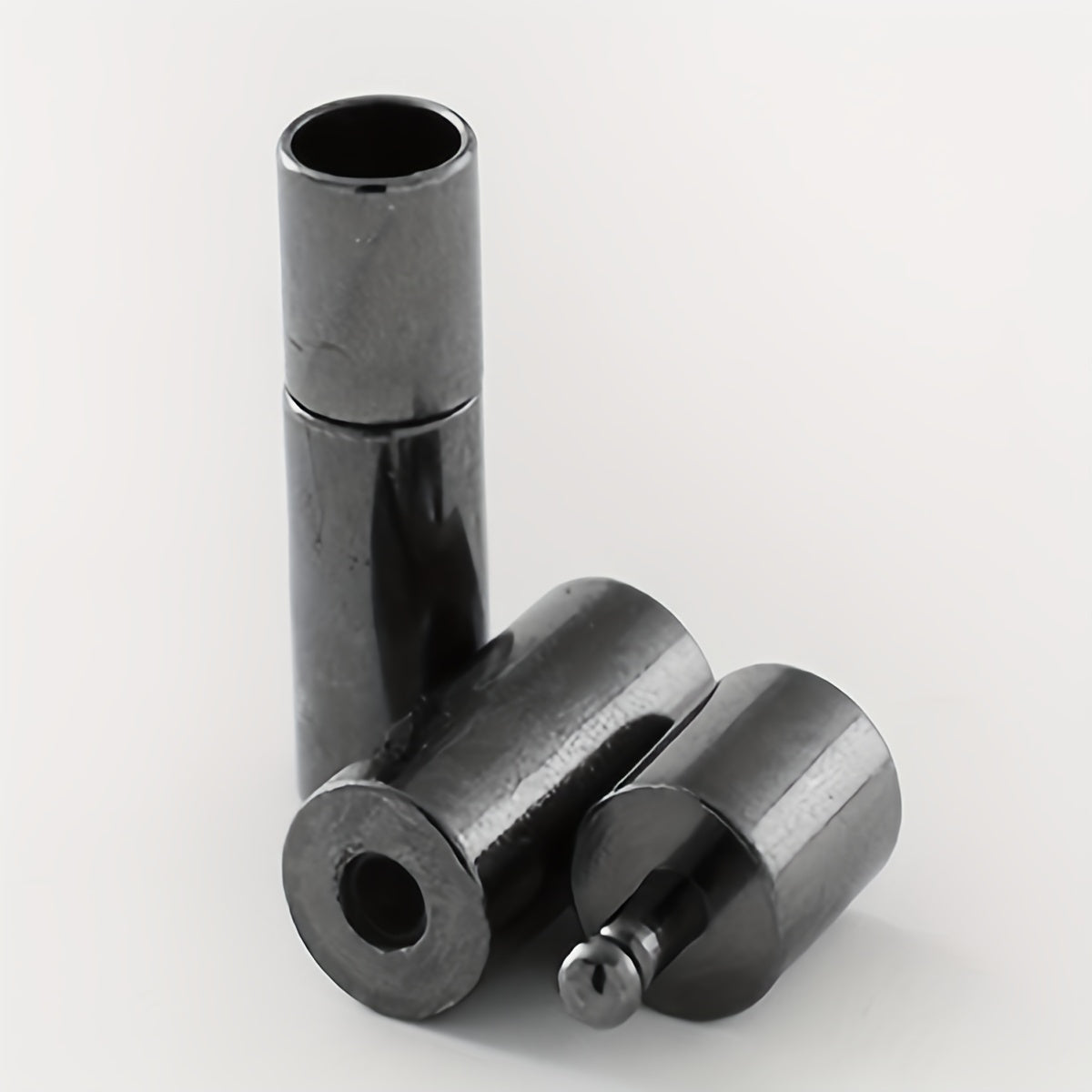 Men's 3mm Wax Leather Cord Necklace with Stainless Steel Buckle