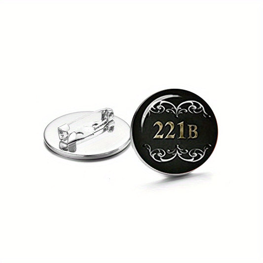 Mental 221b Brooch Pins Collar Jackets Dress Suit Hats Scarves Pants