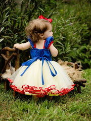 Girl's Princess Dress Mesh Fairy Tale Character Costume