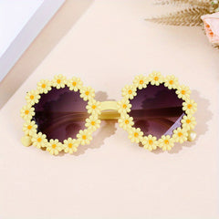 Daisy Frame Sunglasses for Sun Protection